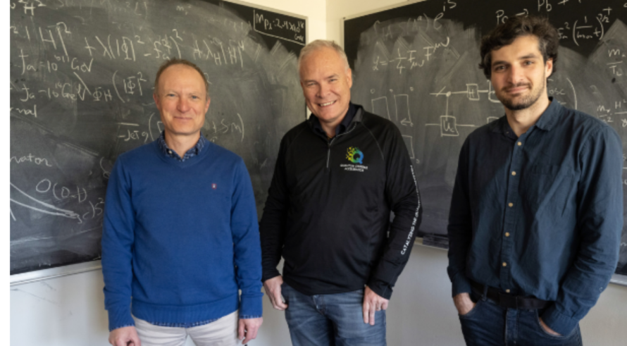 QSA Director Bert de Jong with QSA researchers at Berkeley Lab